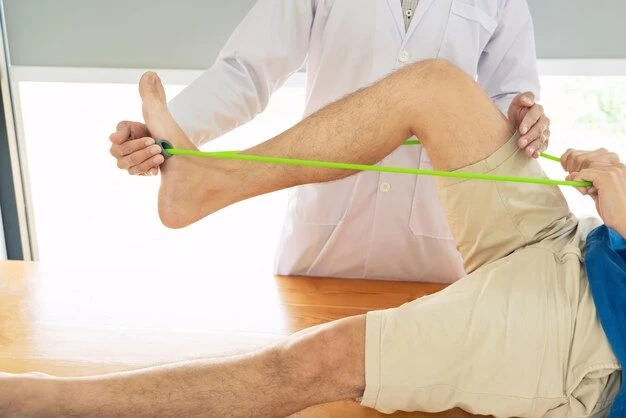 Avaliação muscular com dinamômetro​